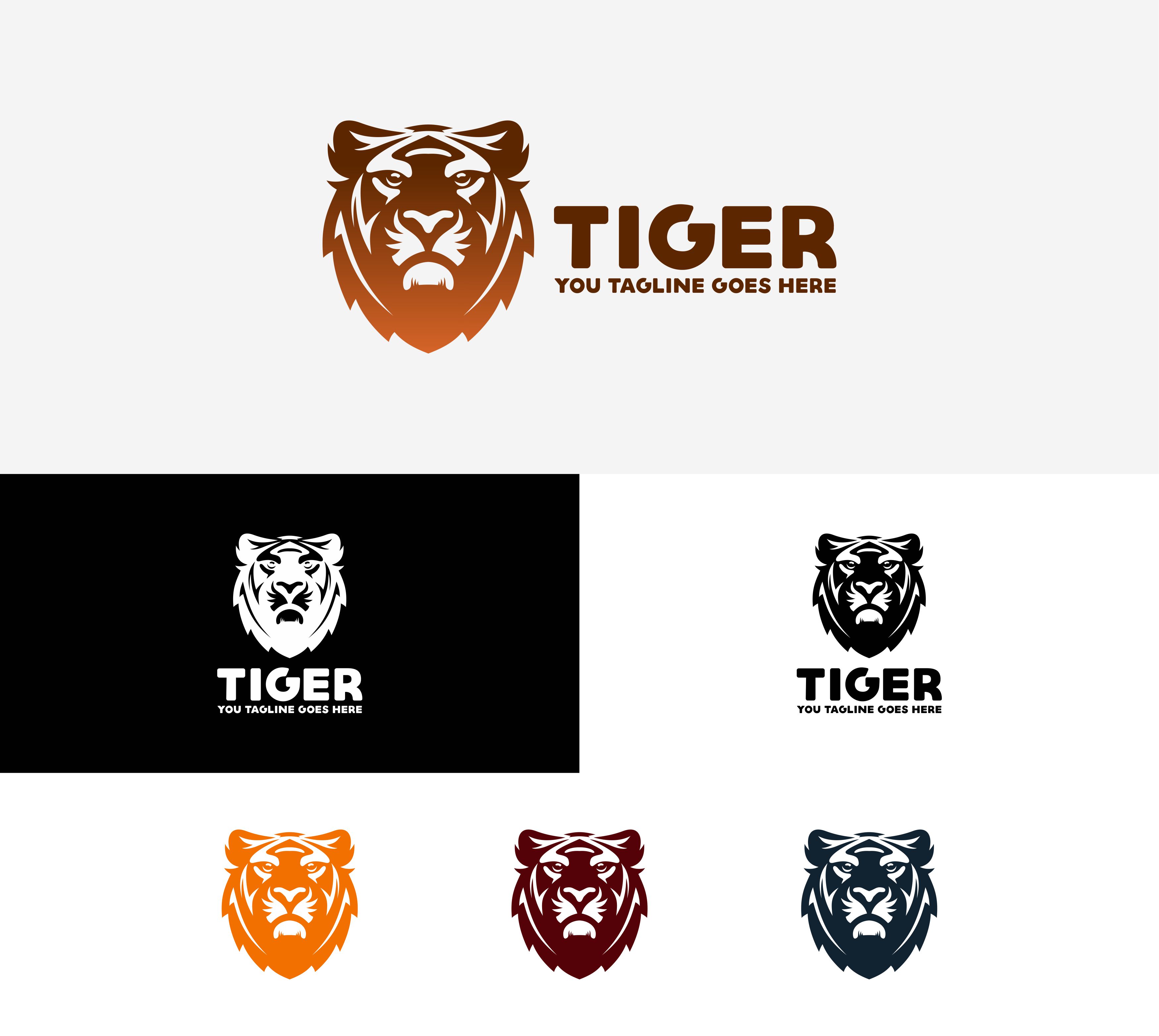 Tiger Logo Template #64741