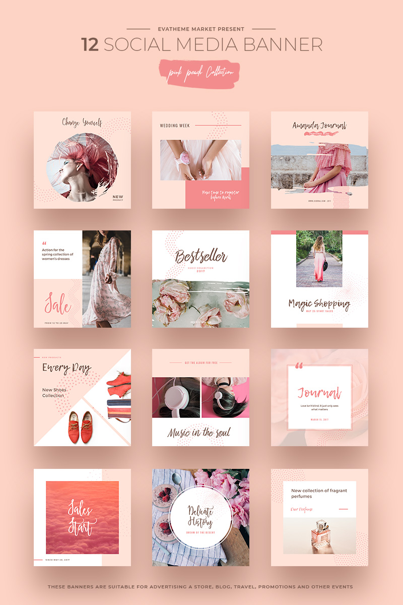 social media template