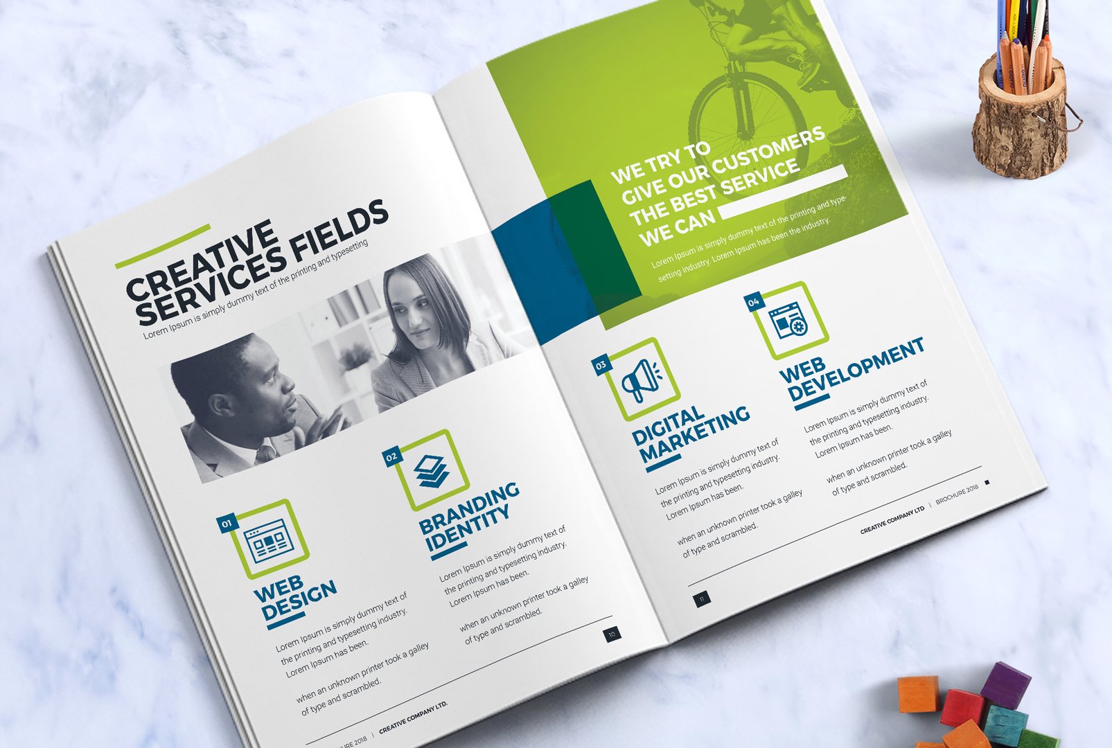 E Brochure Design Templates