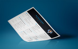 Black & Blue Resume Template Small Screenshot Black & Blue Resume Template