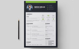 Aurelius Resume Theme Small Screenshot Aurelius Resume Template