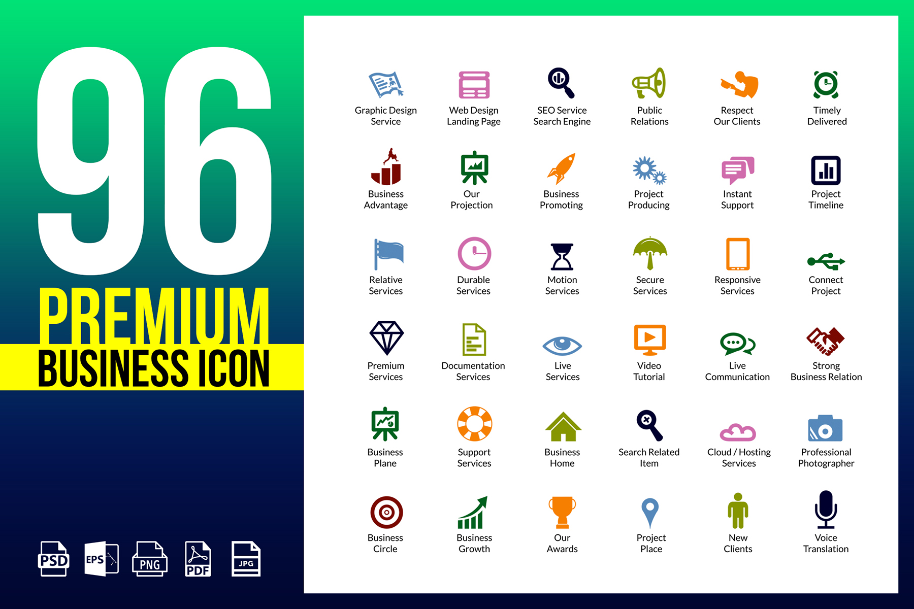 Business Icons Pack | Vector Design Set