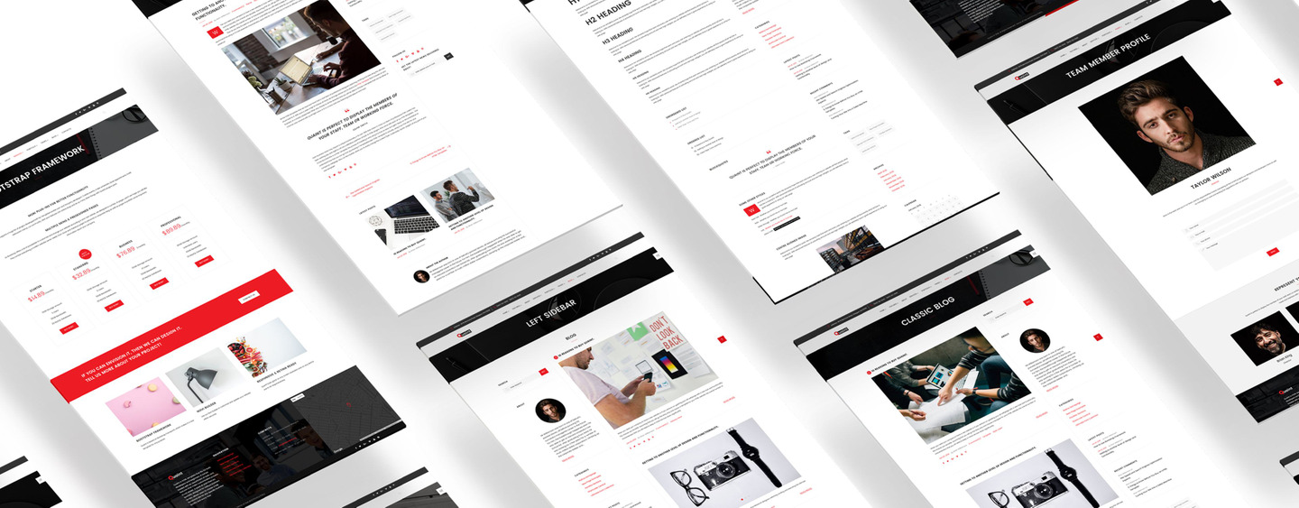 Quaint - Business Flexible Multipurpose Website Template