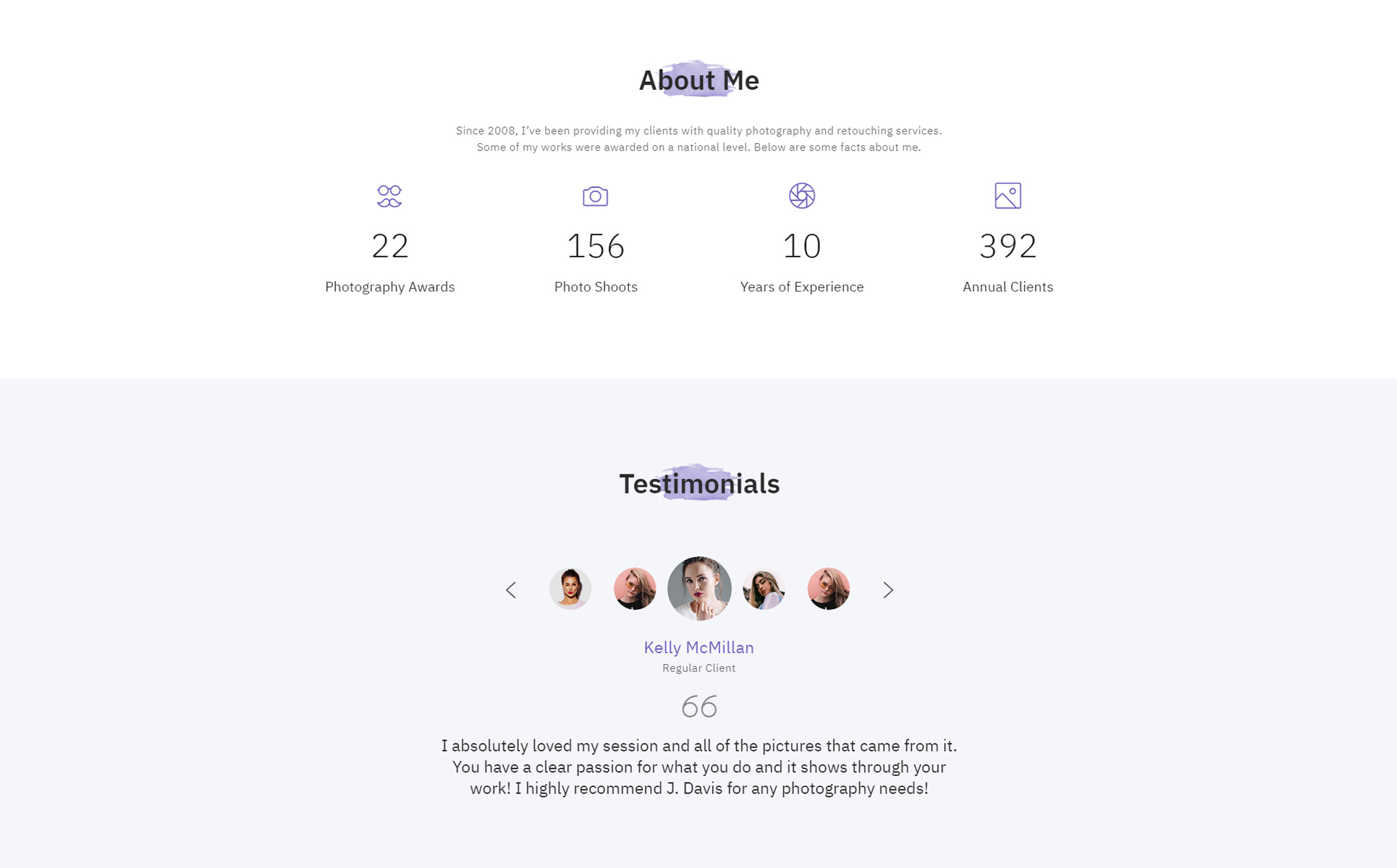 Free HTML Portfolio Template - Download Your Website