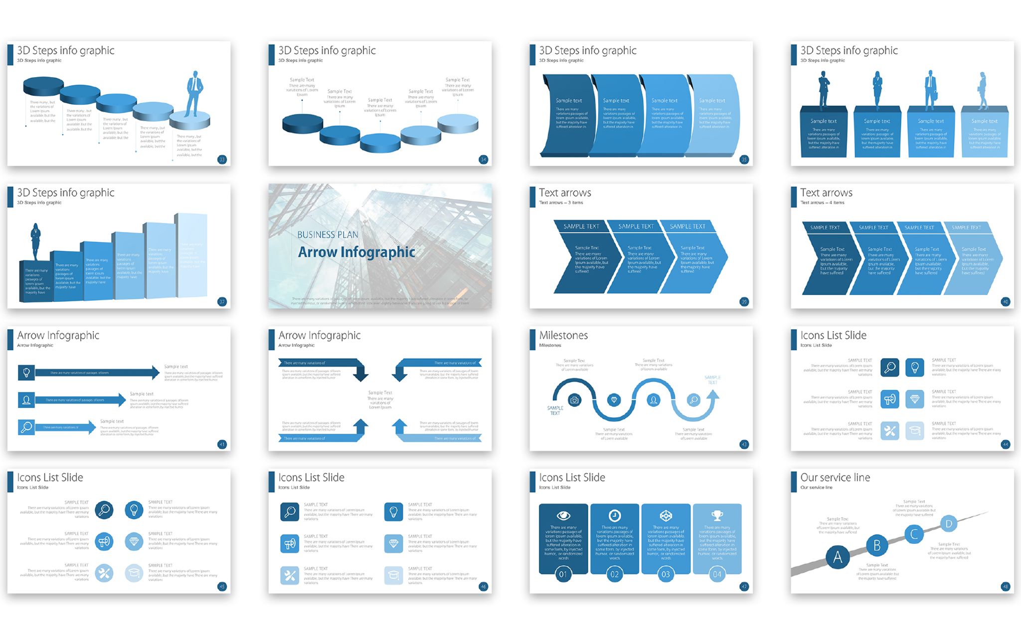 PowerPoint Vorlage #67200 für Designstudio