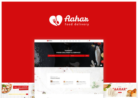 Aahar -  Food Delivery Bootstrap4