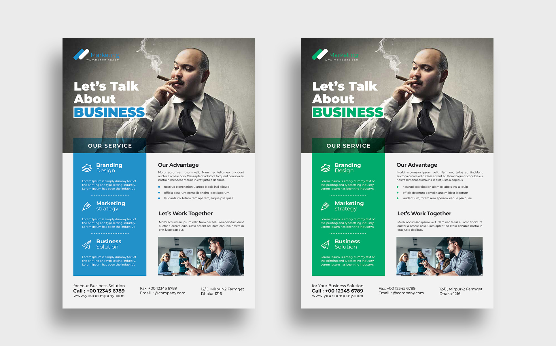 Download Фирменный стиль "Business Flyer - Corporate Identity Template" / Business Flyer - Corporate Identity Template - Фирменный стиль на тему графика corporate flyer business advertisement agency company leaflet magazine marketing promotion prospectus service template