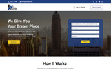 Real Estate Responsywne Motyw Unbounce Mały zrzut ekranu Responsywny szablon Unbounce Real Estate #67580