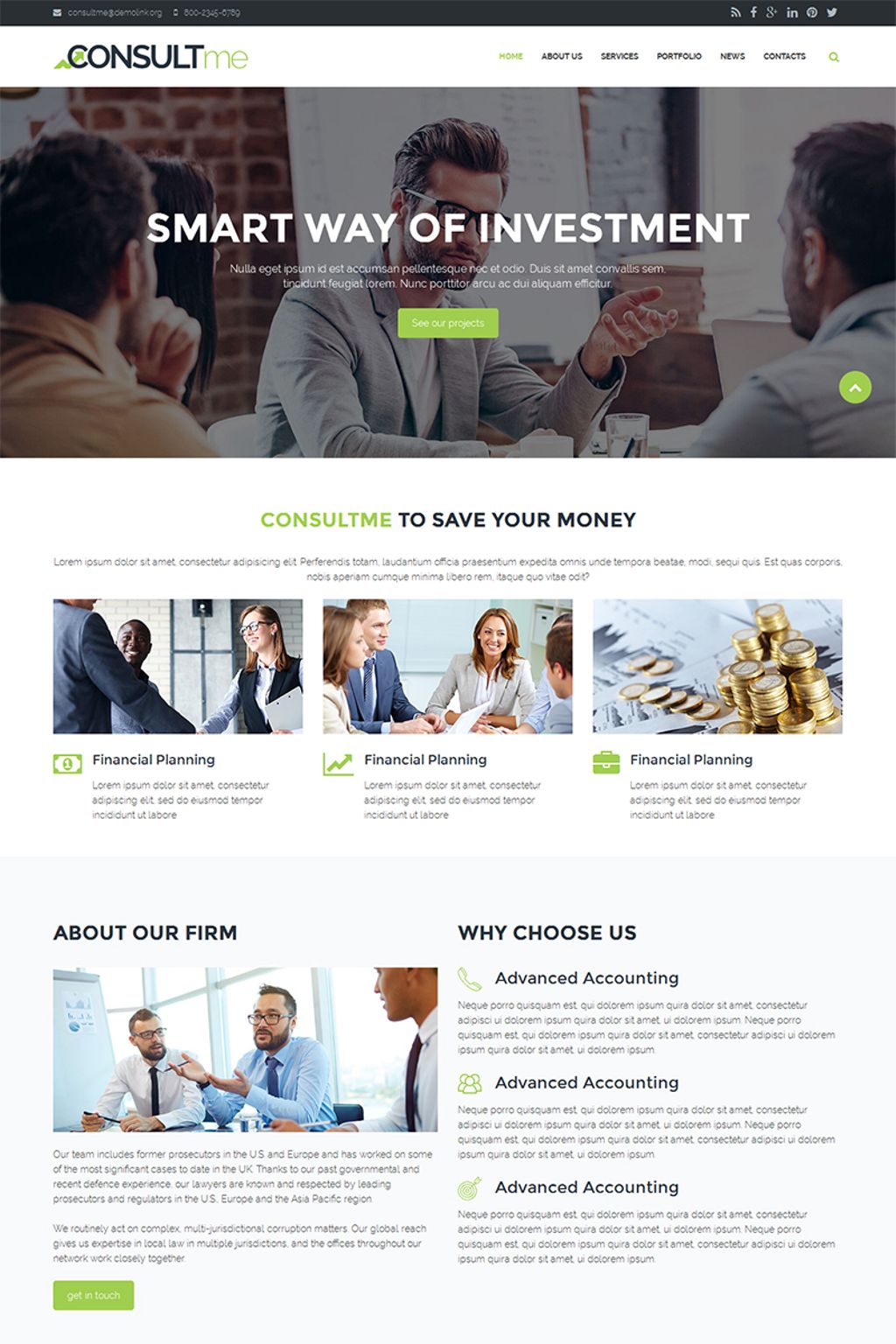  Consultme - Consult Agency Drupal Template