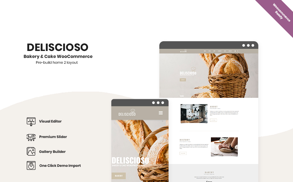 Deliscioso - Bakery & Cake WooCommerce Theme