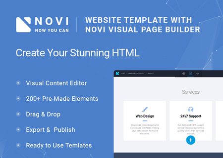 Novi -  Corporate & Business Multipurpose with HTML Builder