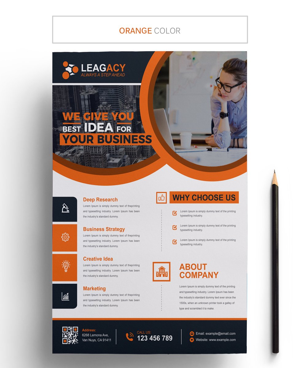 Creative Business Flyer - Corporate Identity Template #67465