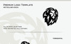 Lion Logo Theme Big Screenshot Lion Logo Template New Screenshots BIG