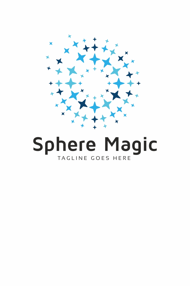 sphere magic logo template 67797