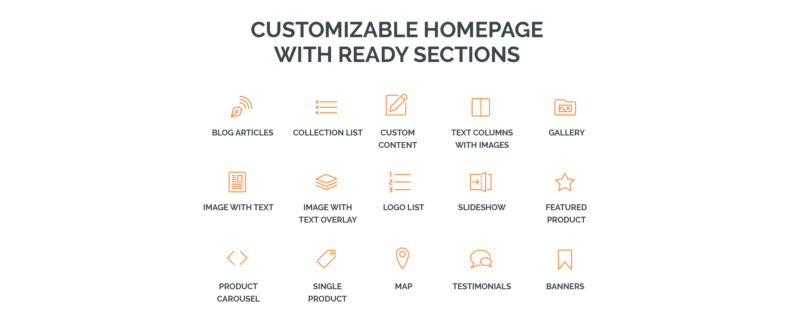 деликатесные сладости и конфеты интернет-магазин shopify тема