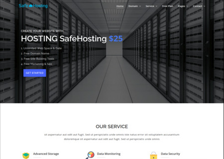 Safe Hosting  - Multipage