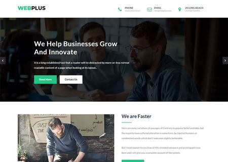 plus - Business & Corporate HTML