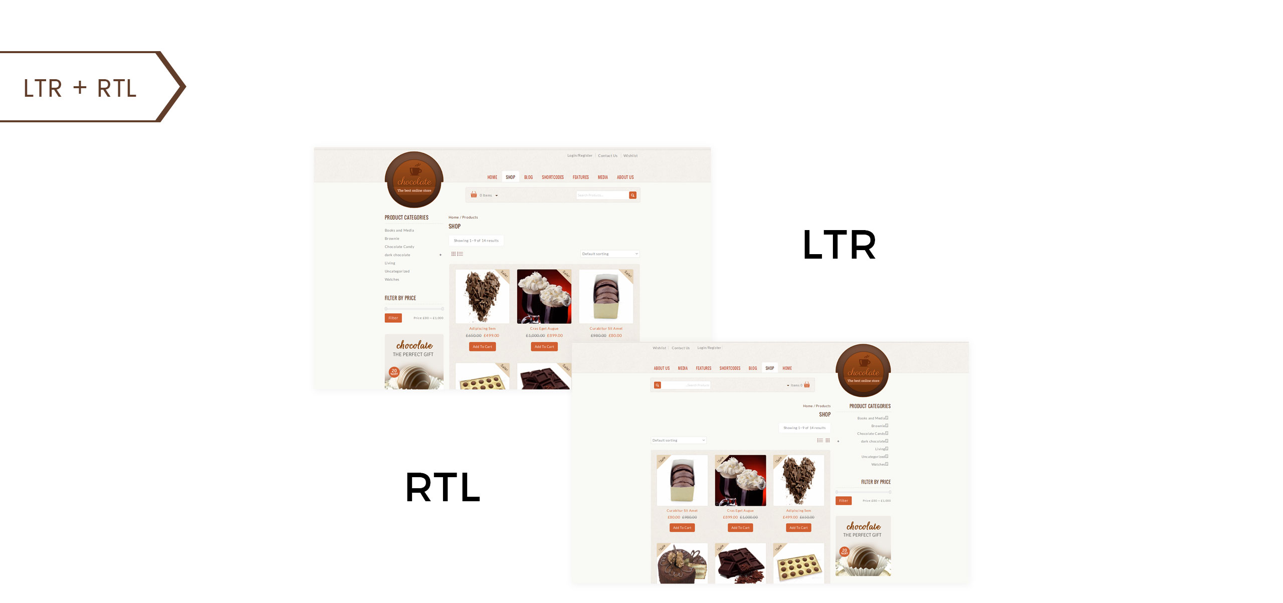 тема woocommerce cake and coffee