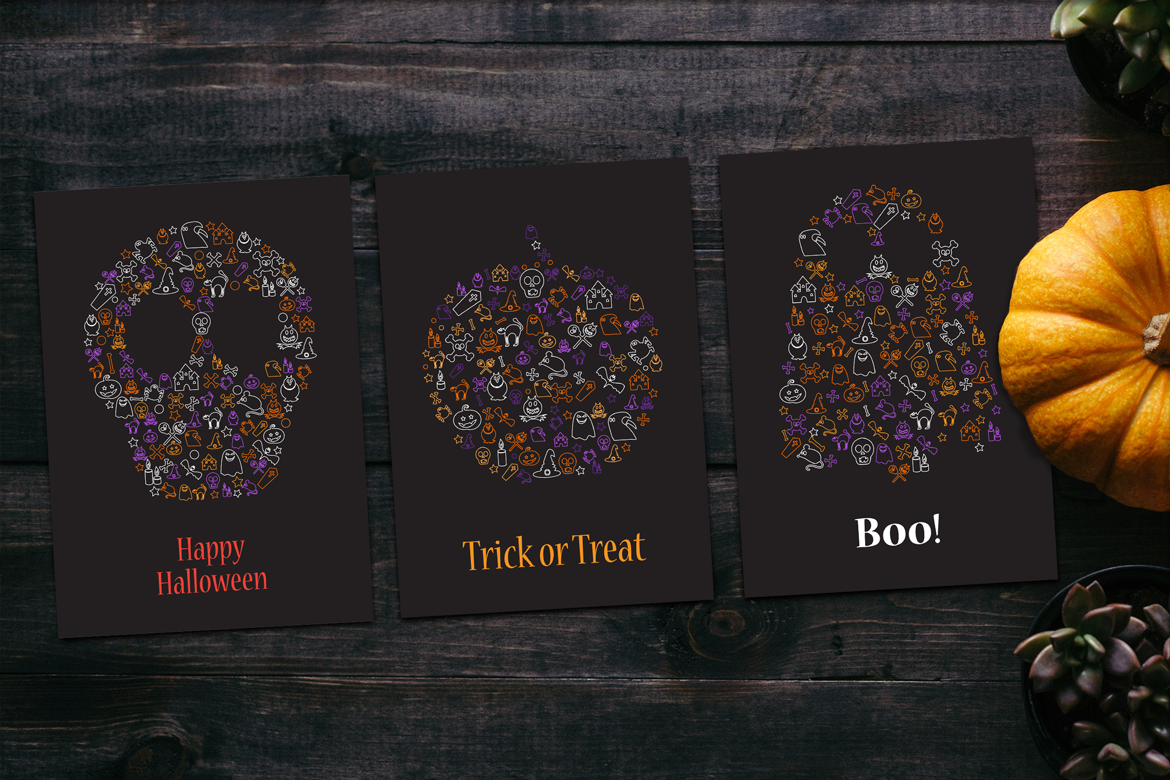 Download Фирменный стиль "Happy Halloween Silhouette Banners - Corporate Identity Template" / Happy Halloween Silhouette Banners - Corporate Identity Template - Фирменный стиль на тему графика fun,invitation,card,typography,vintage,illustration,label,poster,design,template,sign,web,party,postcard,fall,autumn,vector,fabric,text,art,collection,comic,sale,happy,brochure,flyer,holiday,