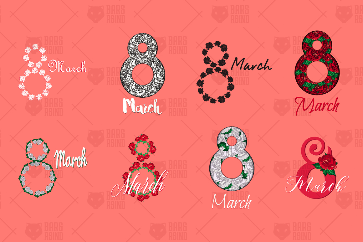 Download Vector "8 March Greeting Card Elements - Vector Image" / 8 March Greeting Card Elements - Vector Image - Vector на тему графика wedding,card,vintage,illustration,design,template,greeting,romantic,postcard,vector,floral,love,art,female,happy,brochure,flyer,holiday,spring,creative,pink,event,decoration,flower,background