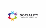 Connect People Logo Template Small Screenshot Connect People Logo Template