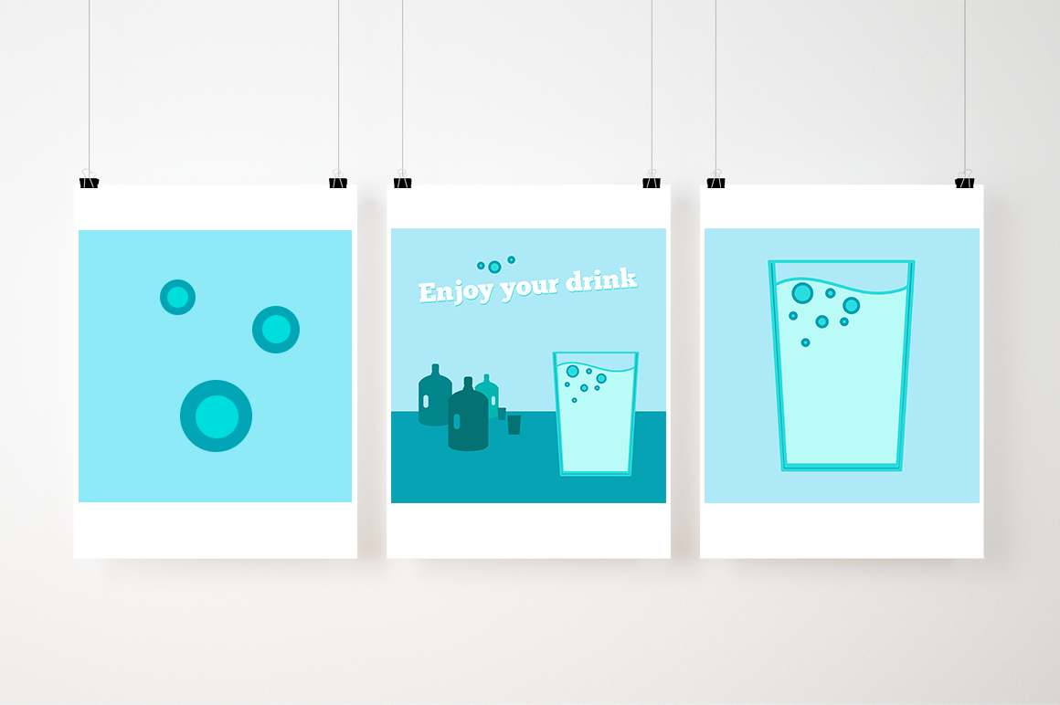 Download Фирменный стиль "Enjoy drink! - Corporate Identity Template" / Enjoy drink! - Corporate Identity Template - Фирменный стиль на тему графика beer,whiskey,coffee,party,bar,cafe,drink,menu,wine,alcohol,water,glass,beverage,juice,tea,goblet,cocktail,martini,mulled,pina