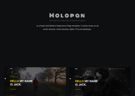 molopan - portfolio | Bootstrap 4