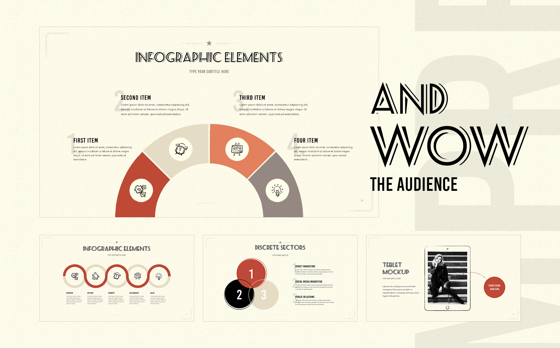 Retrospective PowerPoint template