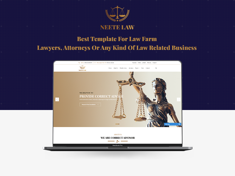 закон отзывчивый html шаблон сайта