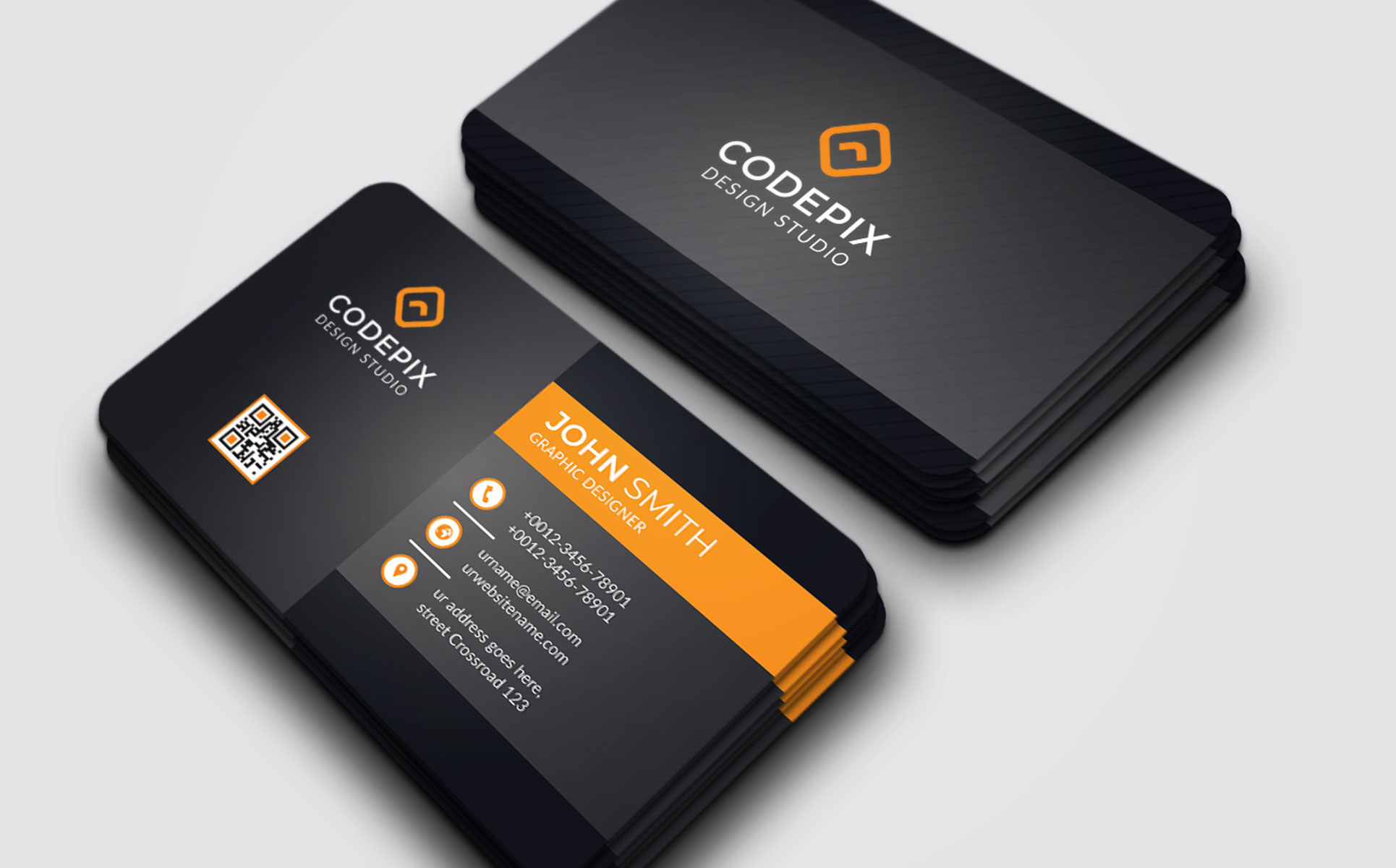 Download Фирменный стиль "Codepix -  Business Card - Corporate Identity Template" / Codepix -  Business Card - Corporate Identity Template - Фирменный стиль на тему графика abstract,art,artistic,blue,building,computer,corporate,graph,graphic,green,id,id kit,internet,logo,modern,multimedia,official,photo,play,print