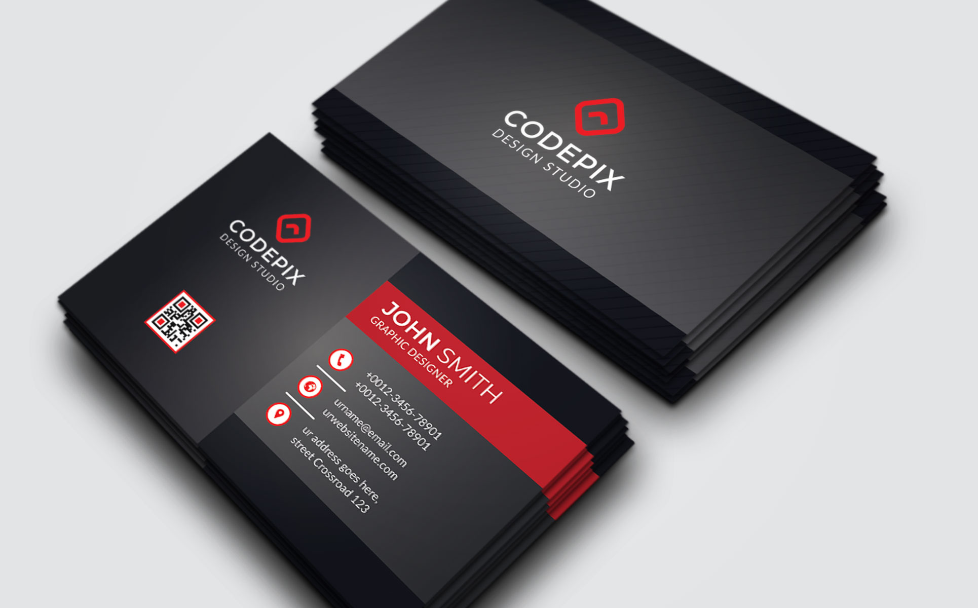 Download Фирменный стиль "Codepix -  Business Card - Corporate Identity Template" / Codepix -  Business Card - Corporate Identity Template - Фирменный стиль на тему графика abstract,art,artistic,blue,building,computer,corporate,graph,graphic,green,id,id kit,internet,logo,modern,multimedia,official,photo,play,print