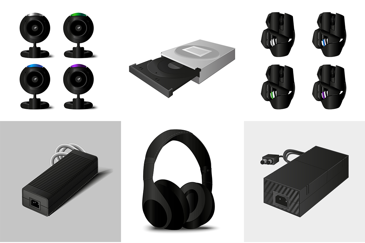 Download Фирменный стиль "17 Technics Set - Corporate Identity Template" / 17 Technics Set - Corporate Identity Template - Фирменный стиль на тему графика modern,illustration,design,sign,kids,vector,popular,realistic,real,cool,fresh,dashboard,app,green,technology,video,power,tech,background,black,red,digital,computer,button,game,toy,icon,action