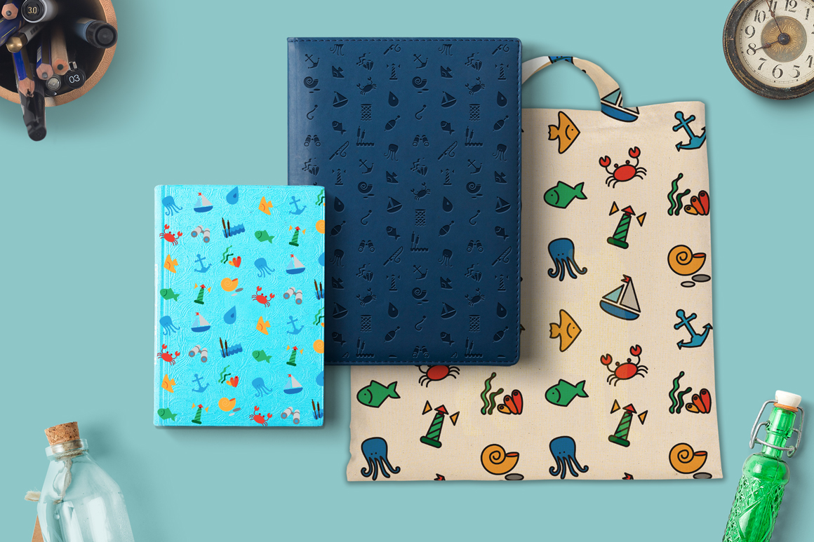 Download Pattern "Sea Icons Set Pattern" / Sea Icons Set Pattern - Pattern на тему графика sign,children,nature,summer,vector,fabric,collection,nautical,travel,pack,ornament,child,camping,cloth,sea,print,icon,water,ocean,lighthouse,set,kid,animal,pattern,wallpaper,seamless,symbol,b