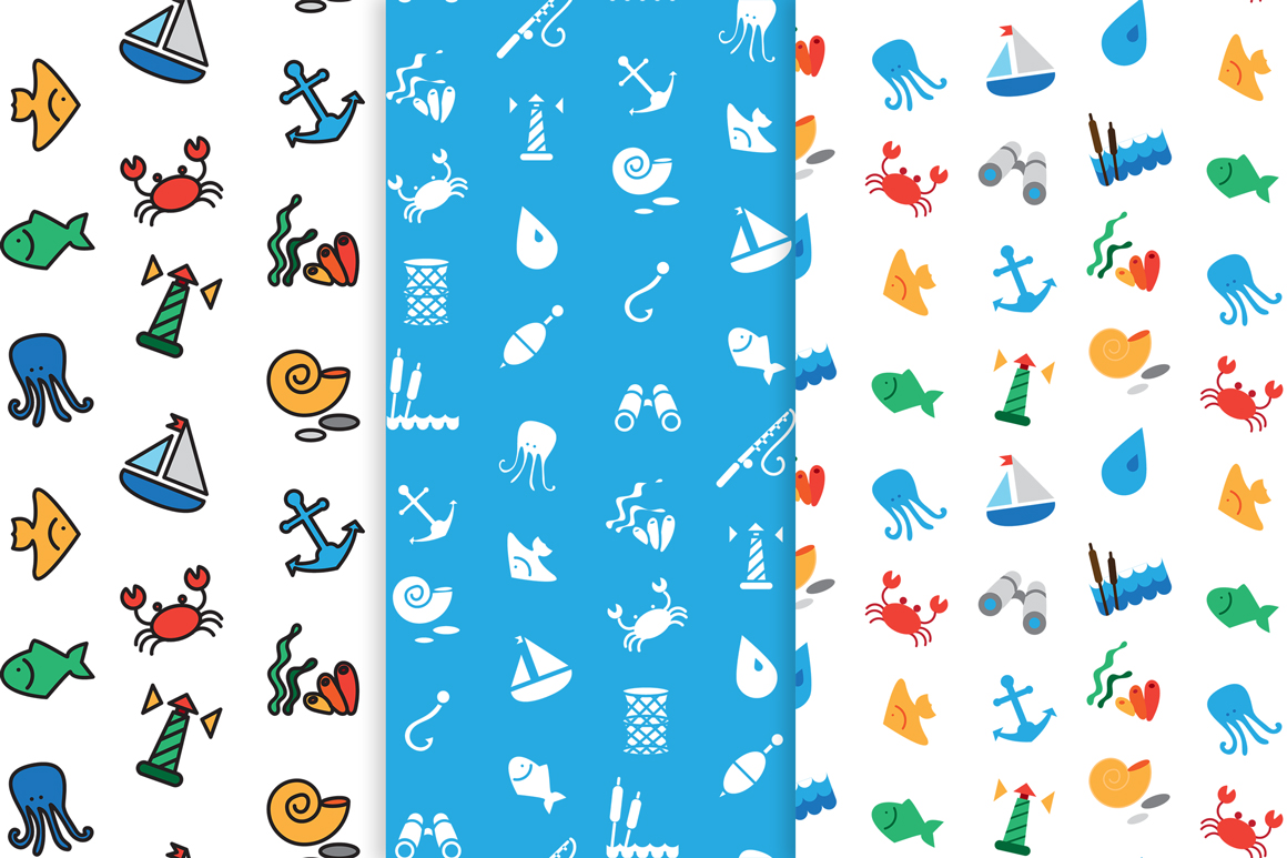 Download Pattern "Sea Icons Set Pattern" / Sea Icons Set Pattern - Pattern на тему графика sign,children,nature,summer,vector,fabric,collection,nautical,travel,pack,ornament,child,camping,cloth,sea,print,icon,water,ocean,lighthouse,set,kid,animal,pattern,wallpaper,seamless,symbol,b
