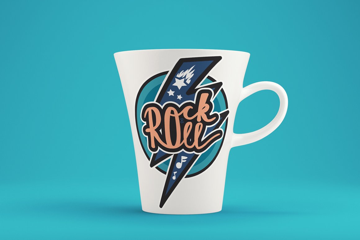 Download Фирменный стиль "Rock And Roll Sticker - Corporate Identity Template" / Rock And Roll Sticker - Corporate Identity Template - Фирменный стиль на тему графика font,lettering,card,modern,typography,vintage,logo,hipster,illustration,label,poster,design,template,sign,retro,party,vector,text,art,tattoo,stamp,hand,flyer,holiday,style,festival,music,badg