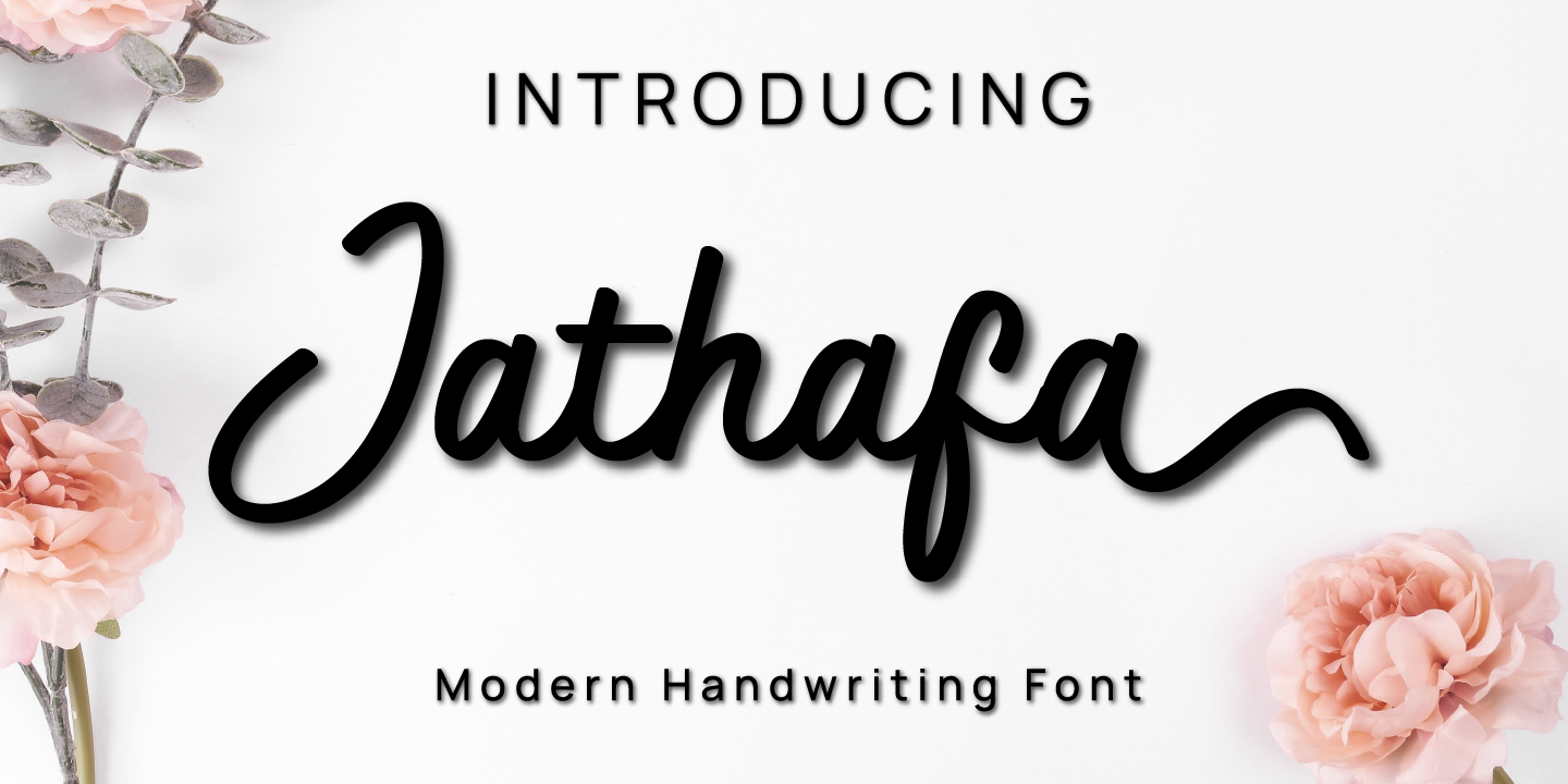Download Шрифт "Jathafa - Font" / Jathafa - Font - Шрифт на тему графика typography,font,branding,handmade,handwriting,script,modern,photography,business,design,graphic,wedding,invitation,style,cricut,elegant,hands,stationery,illustration,sketch,writing,drawing,cr