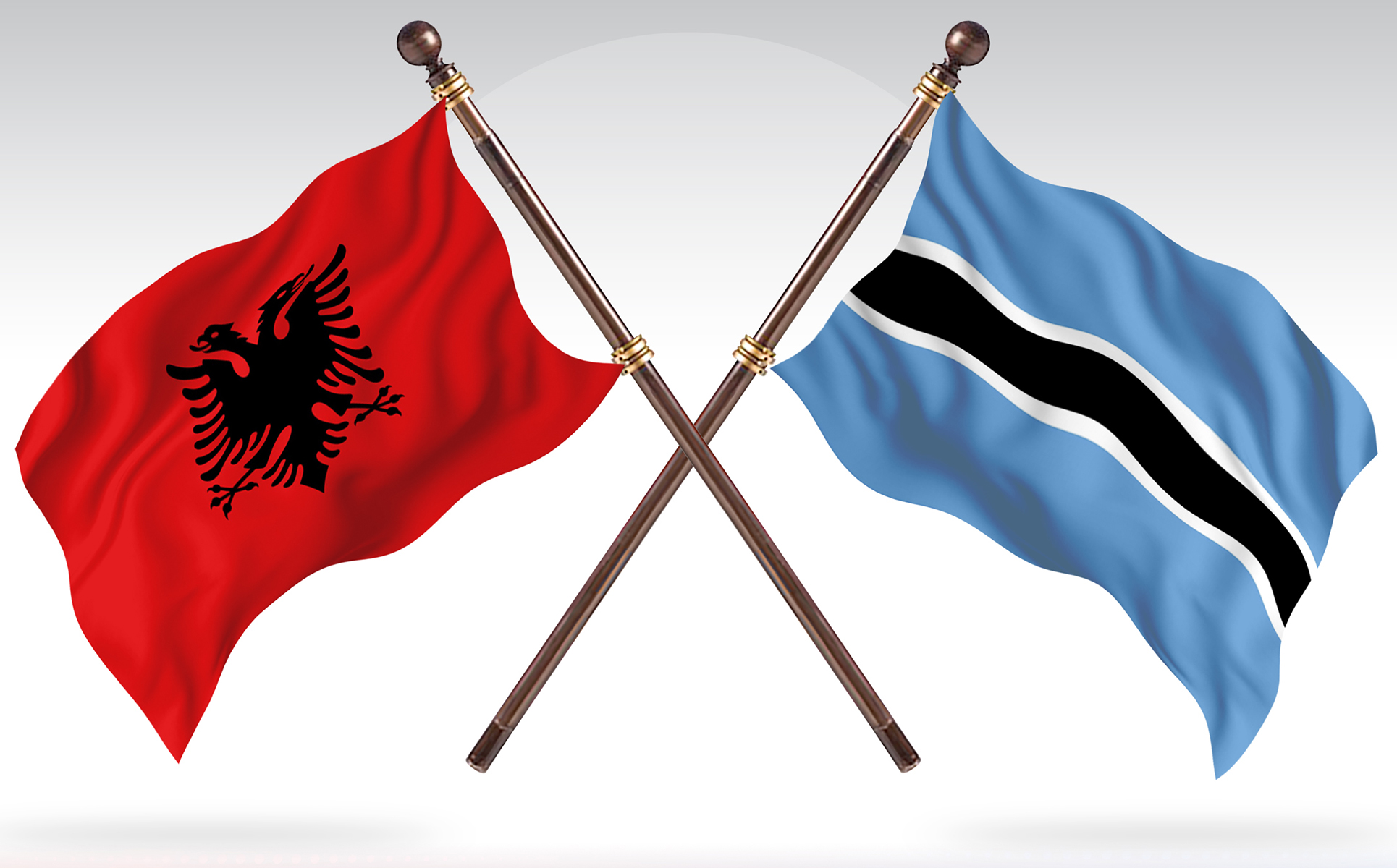 Download Иллюстрация "Albania versus Botswana Two Countries Flags - Illustration" / Albania versus Botswana Two Countries Flags - Illustration - Иллюстрация на тему графика national,patriotic,europe,asia,republic,map,flag,country,cartography,geography,nation,illustration,graphic,vector,state,world,isolated,symbol,border,icon