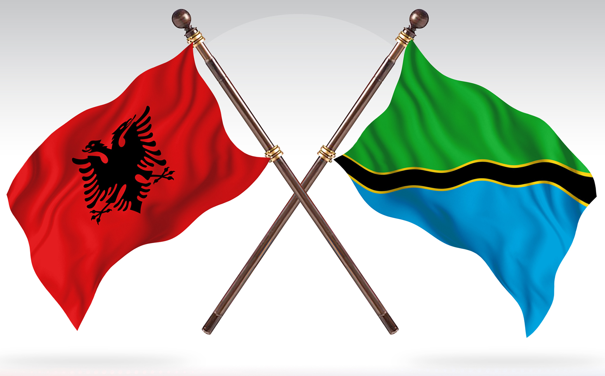 Download Иллюстрация "Albania versus Tanzania Two Countries Flags - Illustration" / Albania versus Tanzania Two Countries Flags - Illustration - Иллюстрация на тему графика national,patriotic,europe,asia,republic,map,flag,country,cartography,geography,nation,illustration,graphic,vector,state,world,isolated,symbol,border,icon